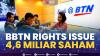BBTN Rights Issue 4,6 Miliar Saham. (Sumber : IDXChannel)