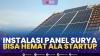 Instalasi Panel Surya Bisa Hemat ala Startup,(Sumber: IDX CHANNEL)