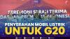 Penyerahan Mobil Listrik Untuk G20,(Sumber: IDX CHANNEL)