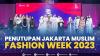 Penutupan Jakarta Muslim Fashion Week 2023. (Sumber : IDXChannel)