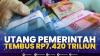 Utang Pemerintah Tembus Rp7.420 Triliun,(Sumber: IDX CHANNEL)