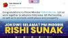 Jokowi: Selamat PM Inggris Rishi Sunak,(Sumber: IDX CHANNEL)