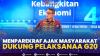 Menparekraf Ajak Masyarakat Dukung Pelaksanaa G20. (Sumber : IDXChannel)