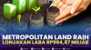 Metropolitan Land Raih Lonjakan Laba Rp994,87 Miliar. (Sumber : IDXChannel)