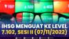 IHSG Menguat ke Level 7.102, Sesi II (07/11/2022),(Sumber: IDX CHANNEL)