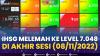 IHSG Melemah ke Level 7.048, di Akhir Sesi (08/11/2022),(Sumber:IDX CHANNEL)