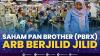 Saham Pan Brother (PBRX) ARB Berjilid Jilid,(Sumber: IDX CHANNEL)