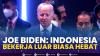 Joe Biden: Indonesia Bekerja Luar Biasa Hebat. (Sumber : IDXChannel)