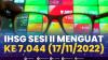 IHSG Sesi II Menguat ke 7.044 (17/11/2022). (Sumber : IDXChannel)