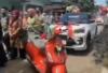 Viral Pengantin Pria Beri Mobil dan Motor Vespa Sebagai Mahar Pernikahan. (Foto: Dok. Tangkapan Layar)