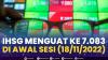 IHSG Menguat ke 7.083, di Awal Sesi (18/11/2022),(Sumber: IDX CHANNEL)