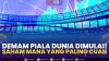 Demam Piala Dunia Dimulai! Saham Mana yang Paling Cuan. (Sumber : IDXChannel)