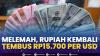 Melemah, Rupiah Kembali Tembus Rp15.700 per USD,(Sumber: IDX CHANNEL)