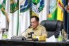 Mendagri Tito Karnavian meminta kepala daerah untuk mengubah pola pikir agar tak sekadar fokus terhadap belanja daerah. (Kemendagri)