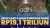 Adhi Karya Raih Kontrak Baru Rp19,1 Triliun,(Sumber: IDX CHANNEL)
