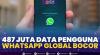 487 Juta Data Pengguna WhatsApp Global Bocor,(Sumber: IDX CHANNEL)