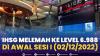 IHSG Melemah ke Level 6.988, Di Awal Sesi I (02/12/2022),(Sumber: IDX CHANNEL)