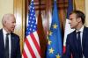 Ketemu Biden, Macron Janji Bantu Ukraina Lawan Rusia. (Foto : MNC Media)