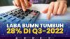 Laba BUMN Tumbuh 28% di Q3-2022. (Sumber : IDXChannel)
