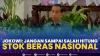 Jokowi: Jangan Sampai Salah Hitung Stok Beras Nasional,(Sumber: IDX CHANNEL)