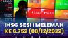 IHSG Sesi I Melemah ke 6.752 (08/12/2022). (Sumber : IDXChannel)