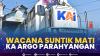 Wacana Suntik Mati KA Argo Parahyangan. (Sumber : IDXChannel)