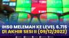 IHSG Melemah ke Level 6.715 di Akhir Sesi II (09/12/2022),(Sumber: IDX CHANNEL)