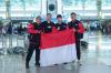 Wakili Indonesia di Ajang Internasional, Sandiaga Dukung Chris dan Fareza (foto: MNC Media)