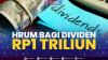 HRUM Bagi Dividen Rp1 Triliun. (Sumber : IDXChannel)