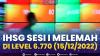 IHSG Sesi I Melemah di Level 6.770 (15/12/2022),(Sumber: IDX CHANNEL)
