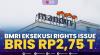 BMRI Eksekusi Rights Issue BRIS Rp2,75 T,(Sumber: IDX CHANNEL)