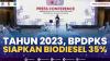 Tahun 2023, BPDPKS Siapkan Biodiesel 35%,(Sumber: IDX CHANNEL)