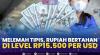 Melemah Tipis, Rupiah Bertahan di Level Rp15.500 per USD,(Sumber: IDX CHANNEL)