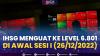 IHSG Menguat ke Level 6.801, di Awal sesi I (26/12/2022),(Sumber: IDX CHANNEL)