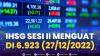IHSG Sesi II Menguat di 6.923 (27/12/2022). (Sumber : IDXChannel)