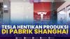 Tesla Hentikan Produksi di Pabrik Shanghai,(Sumber: IDX CHANNEL)
