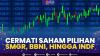 Cermati Saham Pilihan: SMGR, BBNI, Hingga INDF. (Sumber : IDXChannel)