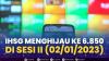 IHSG Menghijau ke 6.850, di Sesi II (02/01/2023),(Sumber: IDX CHANNEL)