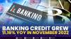 Banking Credit Grew 11.16% YOY in November 2022,(sumber: IDX CHANNEL)