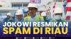 Jokowi Resmikan SPAM di Riau,(Sumber: IDX CHANNEL)