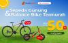 Banting Harga Balance Bike, Diskon hingga 50 Persen dan Gratis Ongkir di AladinMall (FOTO:MNC Media)