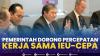 Pemerintah Dorong Percepatan Kerja Sama IEU-CEPA. (Sumber : IDXChannel)