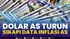 Dolar AS Turun Sikapi Data Inflasi AS. (Sumber : IDXChannel)