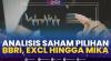 Analisis Saham Pilihan: BBRI, EXCL hingga MIKA,(Sumber: IDX CHANNEL)