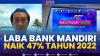 Laba Bank Mandiri Naik 47% Tahun 2022. (Sumber : IDXChannel)