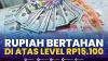 Rupiah Bertahan di Atas Level Rp15.100. (Sumber : IDXChannel)