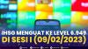 IHSG Menguat ke Level 6.949, di Sesi I (09/02/2023),(Sumber: IDX CHANNEL)