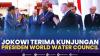 Jokowi Terima Kunjungan Presiden World Water Council,(Sumber: IDX CHANNEL)
