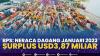 BPS: Neraca Dagang Januari 2023 Surplus USD3,87 Miliar,(Sumber: IDX CHANNEL)