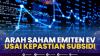 Arah Saham Emiten EV Usai Kepastian Subsidi. (Sumber : IDXChannel)